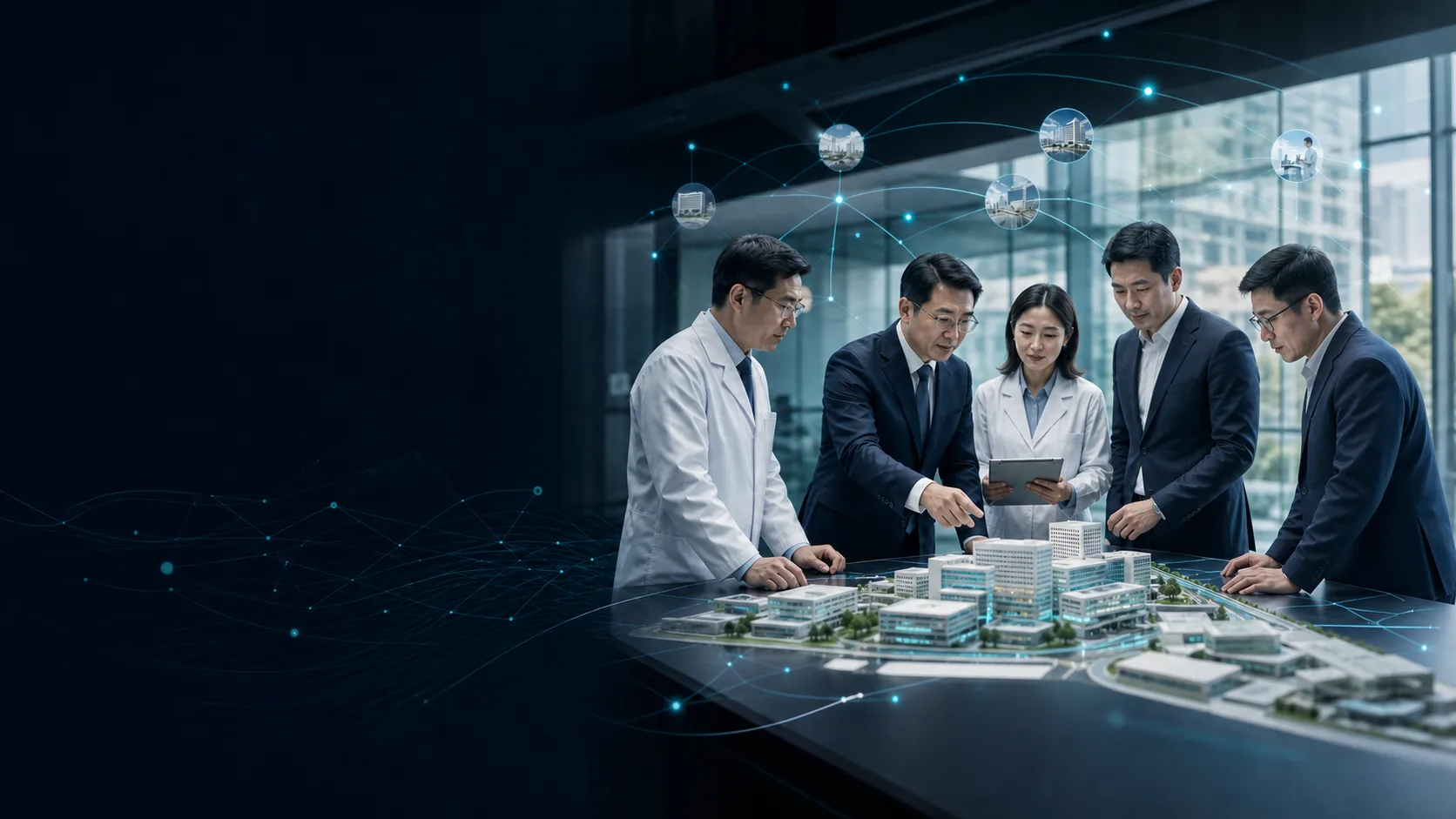 医疗、研究、产业与技术伙伴共同规划协作网络